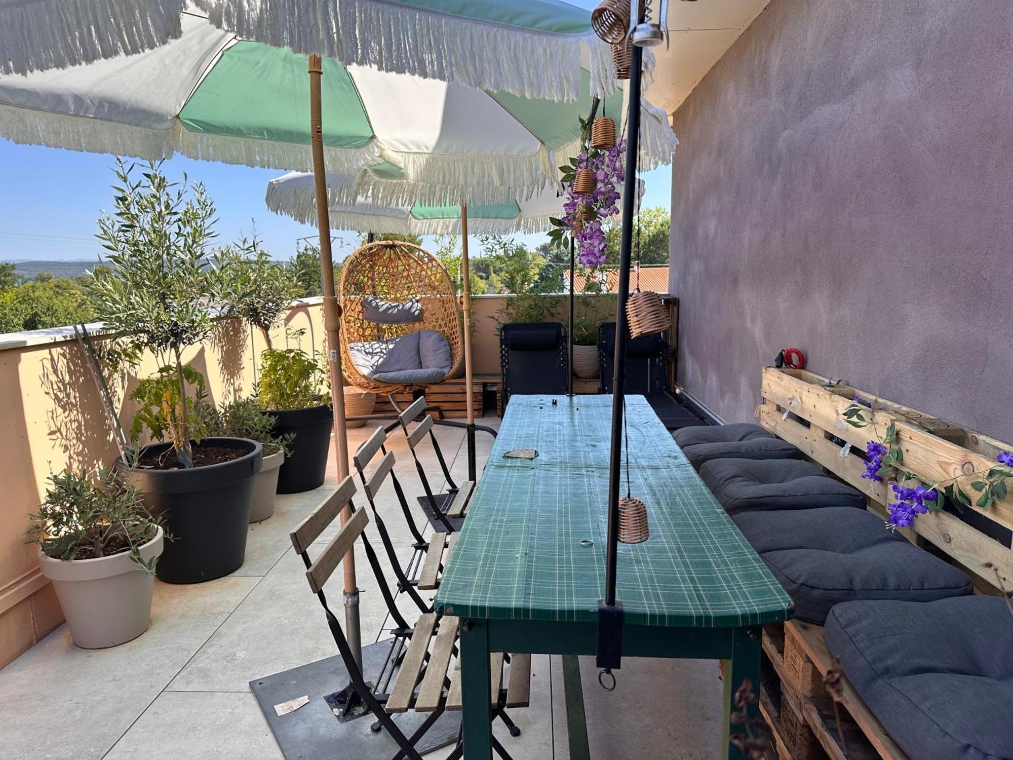 Joli Studio Le Clos D'Aix Avec Grande Terrasse Piscine Et Parking Gratuit Aix-en-Provence Exteriér fotografie